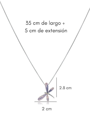 Colgante Y Dije de libélula Mayfer Joyería