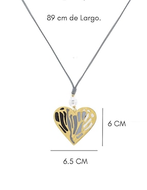 Colgante Y Dije de corazón Ablime Joyería