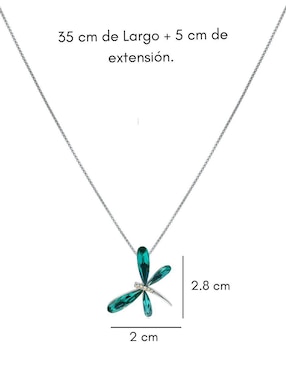 Colgante Y Dije de libélula Mayfer Joyería