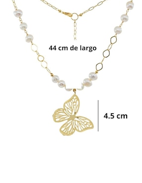 Colgante Y Dije de mariposa Ablime Joyería largos