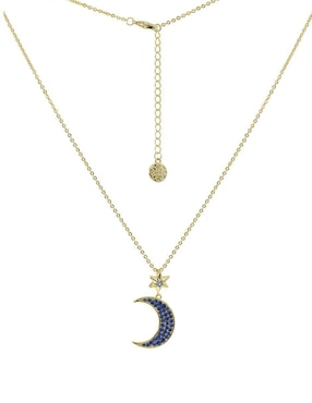 Colgante Y Dije Luna Mayfer Joyería Paris Cristal