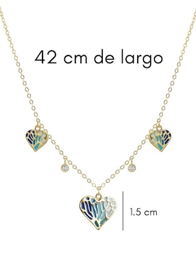 Colgante Y Dije de corazón Ablime Joyería