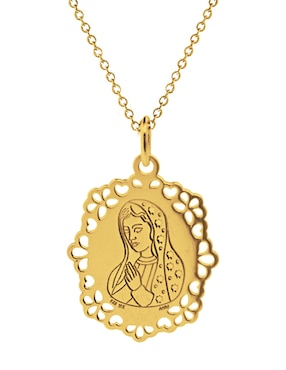 Colgante Y Dije de virgen de guadalupe Anamora Por Tanya Moss de plata P 925