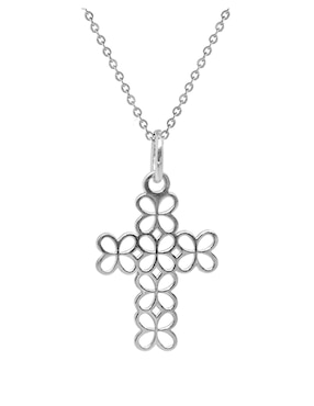 Colgante Y Dije de cruz Anamora Por Tanya Moss de plata P 925