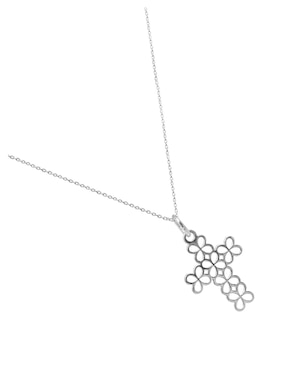 Colgante Y Dije de cruz Anamora Por Tanya Moss de plata P 925