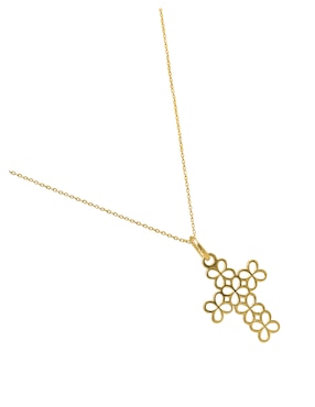 Colgante Y Dije de cruz Anamora Por Tanya Moss de plata P 925