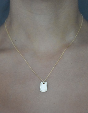 Collar Carmela Mía Gold de plata P 925