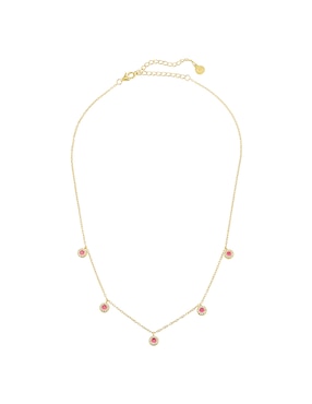 Collar Carmela Mía Gold de plata P 925