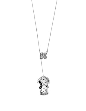 Colgante Y Dije de muñeco Enrique Garcia de plata P 925