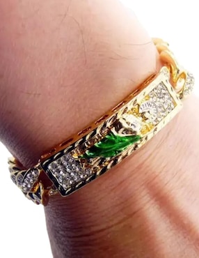 Brazalete Maria Almudena 18 K con acabado brillante