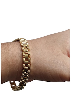 Brazalete Maria Almudena de baño de oro 18 K