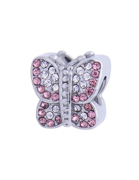 Charm De Mariposa Luckyly Bathia Zirconia Cúbica