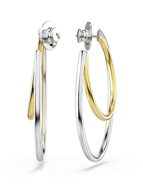 Arracadas Swarovski Hyperbola con acabado brillante