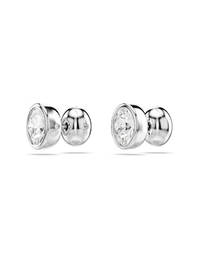 Broqueles circulares Swarovski Imber con acabado brillante