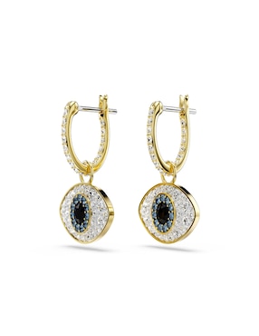 Aretes de ojo Swarovski Symbolica con acabado brillante