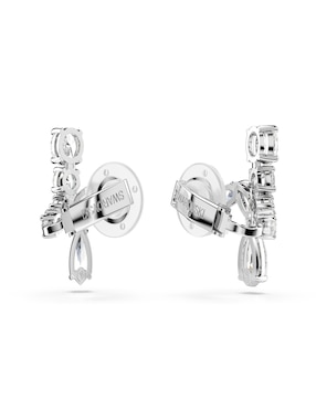 Aretes Swarovski Matrix con acabado brillante