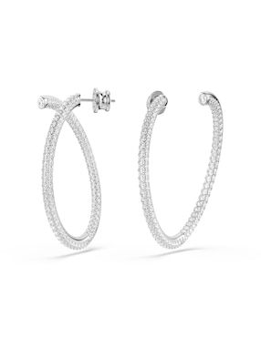 Aretes Swarovski Dextera con acabado brillante