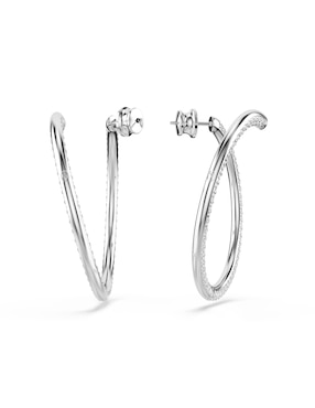 Aretes Swarovski Dextera con acabado brillante