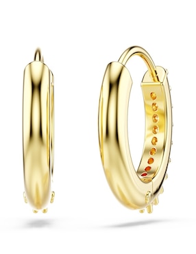Aretes de aro circulares Swarovski Matrix con acabado pavé zirconia