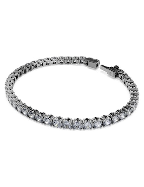 Pulsera Swarovski con swarovski Matrix acabado baño de rutenio