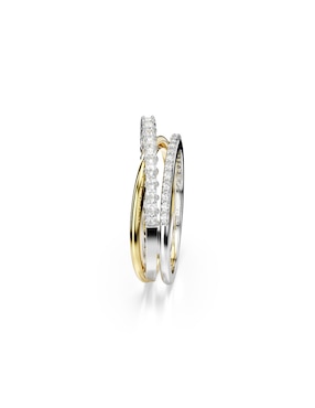 Anillo multi gemas Swarovski Hyperbola pavé