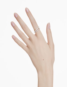 Anillo multi gemas Swarovski Hyperbola pavé