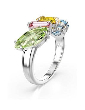 Anillo multi gemas Swarovski Gema cristal pavé