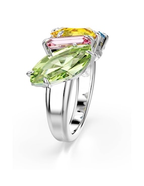 Anillo multi gemas Swarovski Gema cristal pavé