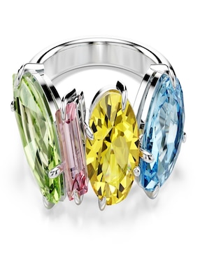 Anillo multi gemas Swarovski Gema pavé