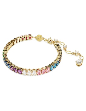 Brazalete Swarovski con acabado pulido