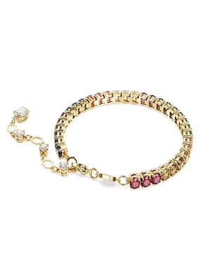 Brazalete Swarovski con acabado pulido