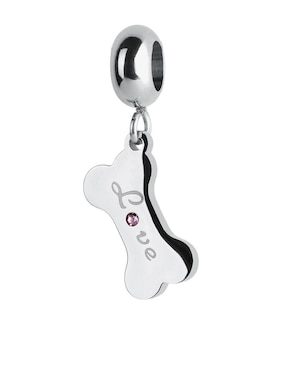 Charm De Hueso Luckyly Hueso Para Perro Fetch Zirconia Cúbica