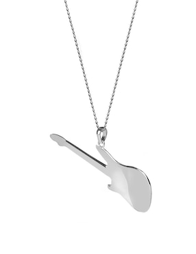 Colgante Y Dije de guitarra Cometa de plata P 925