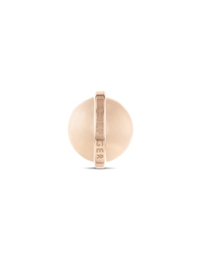 Aretes circulares Tommy Hilfiger Metallic Orbs con acabado brillante