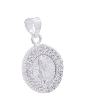 Dije redondo Boscaini cristo de plata P 925