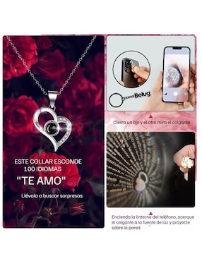 Collar de flor Genérica