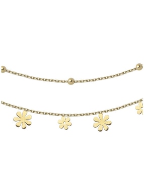 Aretes y collar de flores Horoz