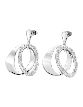 Aretes Lotus Style Urban Woman con acabado brillante