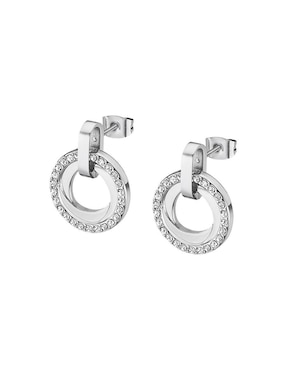 Aretes Lotus Style Bliss Style con acabado brillante