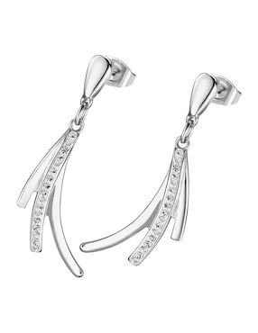 Aretes Lotus Style Bliss Style con acabado brillante