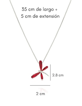 Colgante Y Dije de libélula Mayfer Joyería bora bora
