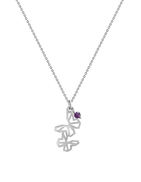 Colgante Y Dije de mariposa Anamora Por Tanya Moss origami de plata P 925