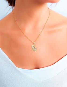 Collar con dije Oro Angelus