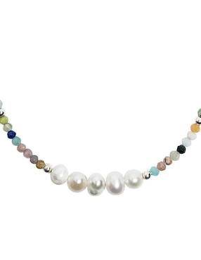 Pulsera Anante de plata con perla y cuarzo p 925 Terra