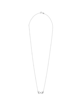 Collar de infinito Anante de plata P 925