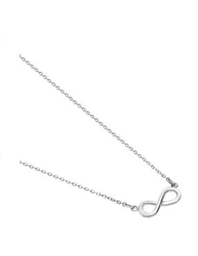 Collar de infinito Anante de plata P 925