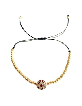 Pulsera Mancini con acabado chapa de oro