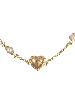 Pulsera Coach con cristal Horse & Carriage With Pearls
