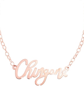 Pulsera Anante de plata P 925 Alma con acabado baño de oro rosa