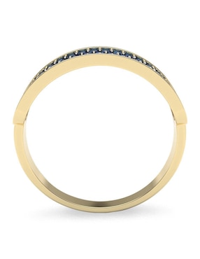 Anillo Amelie Joyas 14 k de oro zirconia brillante